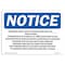 Signmission OSHA Sign, 7" H, 10" W, Rigid Plastic, Hazardous Waste Satellite Accumulation Area Sign, Landscape OS-NS-P-710-L-13336 - alternate 1